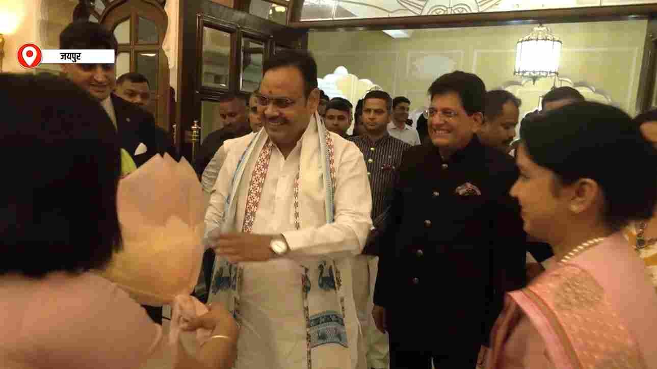 ब्रिक्स मंत्रियों के सम्मान में सीएम भजनलाल शर्मा ने किया रात्रिभोज में स्वागत